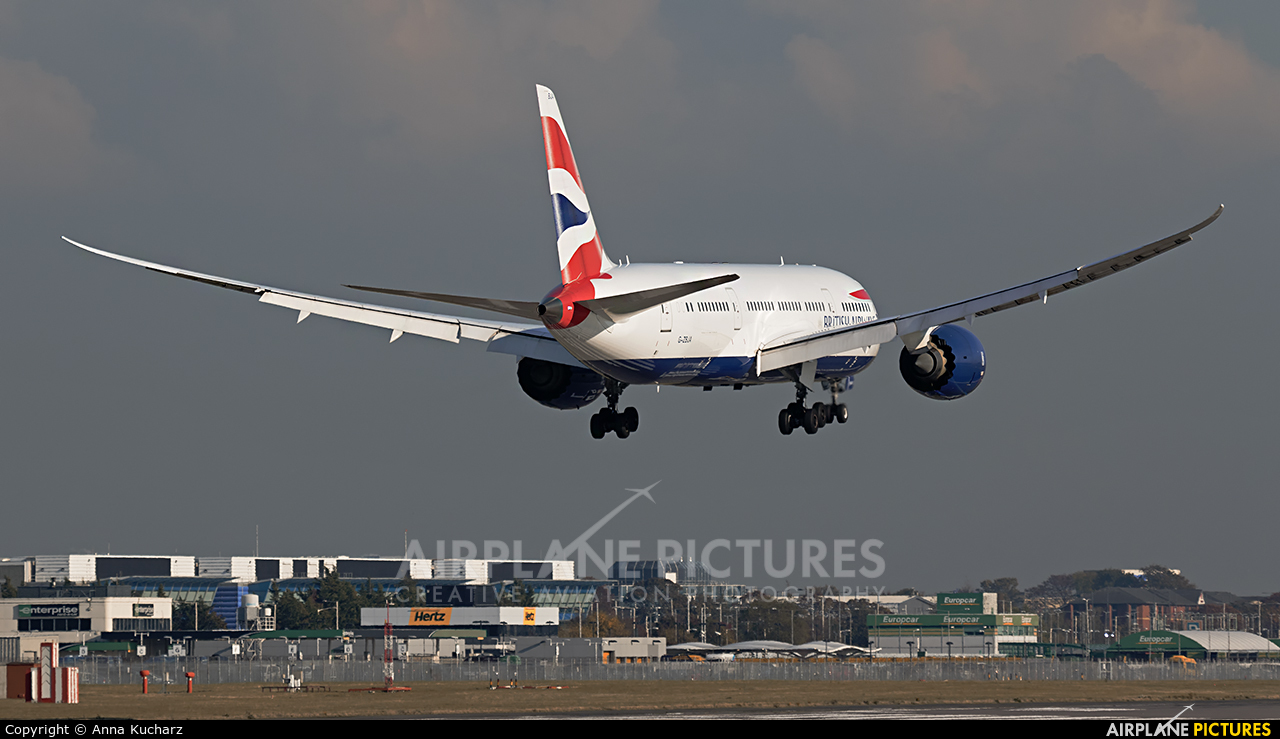 British Airways G-ZBJA aircraft at London - Heathrow