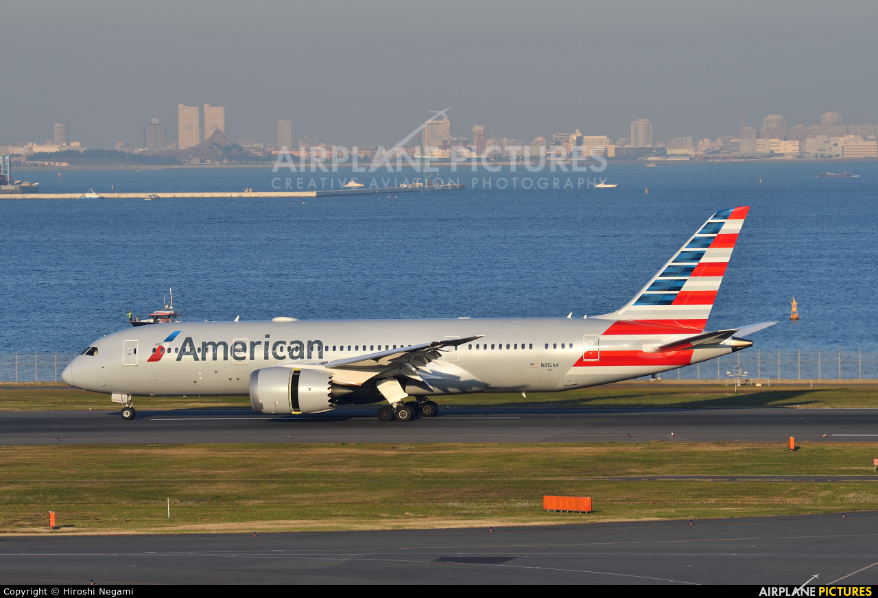 American Airlines N815AA aircraft at Tokyo - Haneda Intl