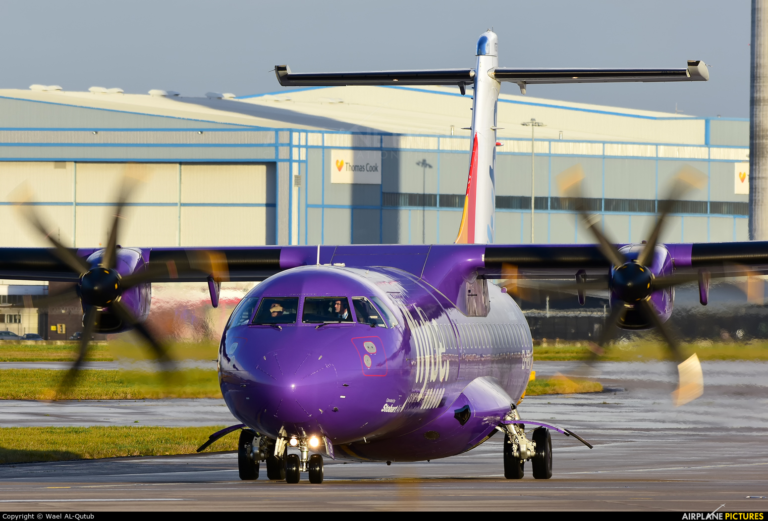Flybe EI-REM aircraft at Manchester