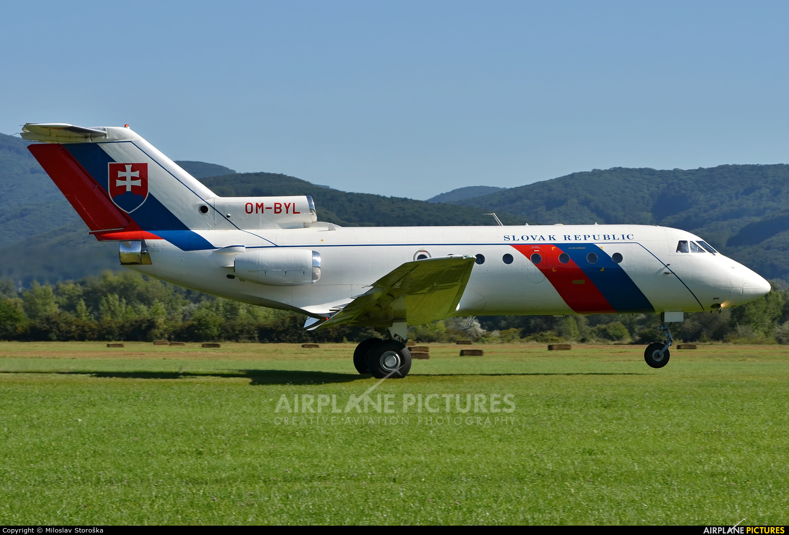 Slovakia - Government OM-BYL aircraft at Dubnica nad Vahom - Slavnica