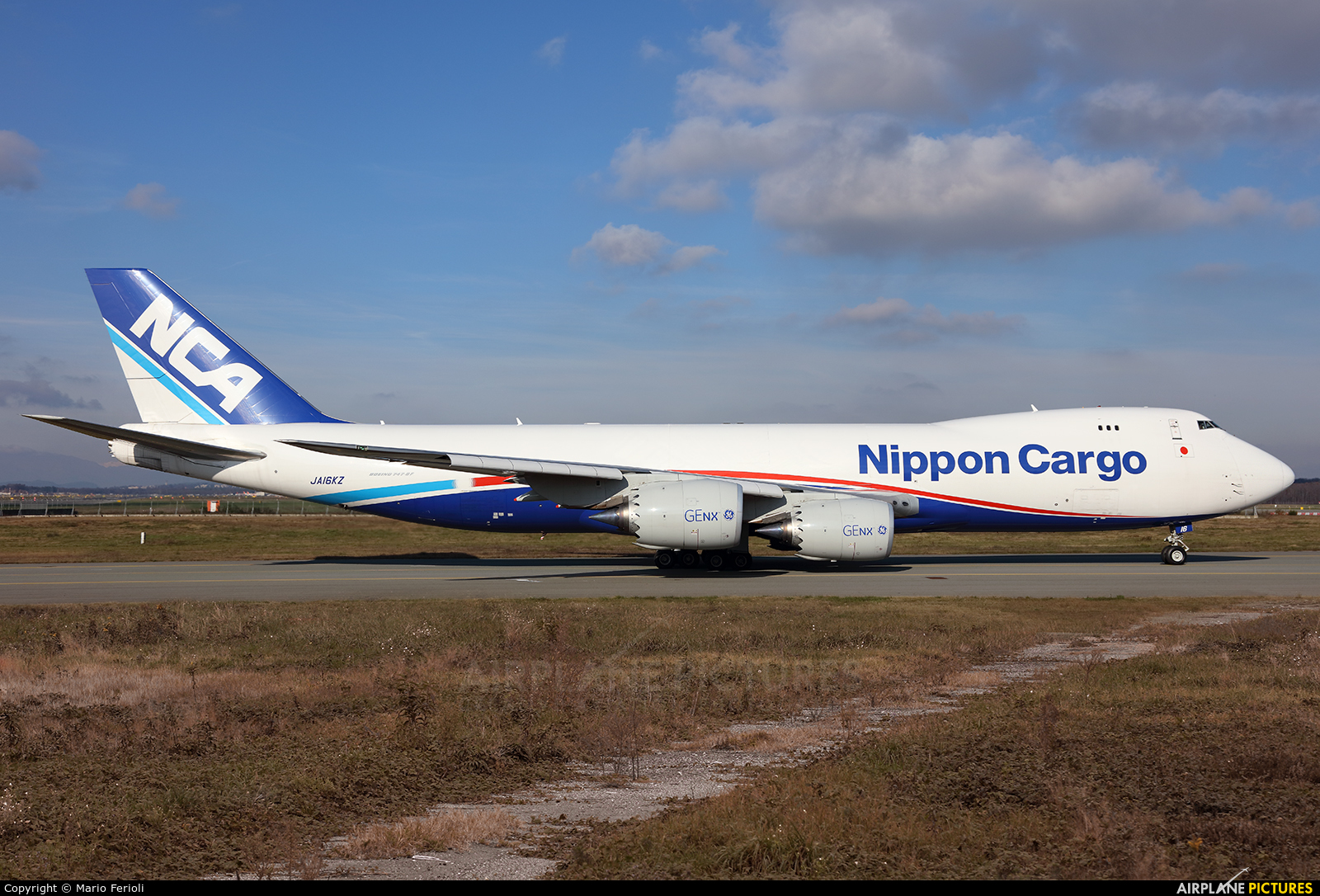 Nippon Cargo Airlines JA16KZ aircraft at Milan - Malpensa