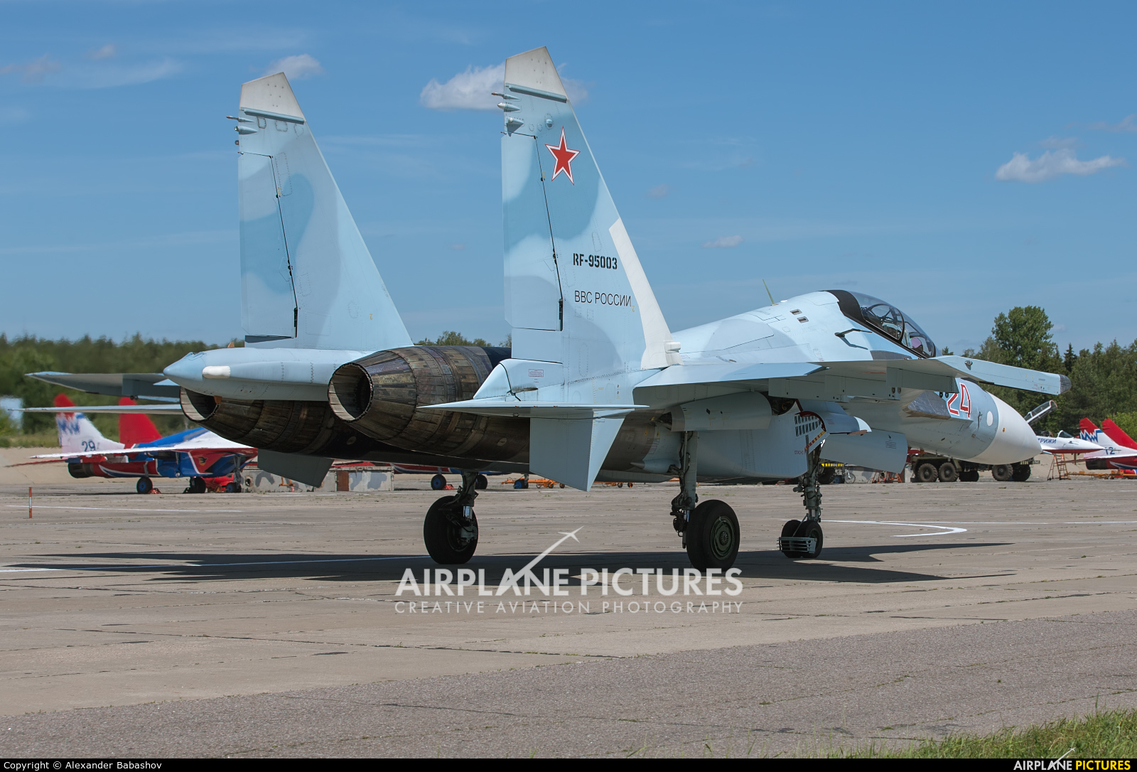 Russia - Air Force RF-95003 aircraft at Kubinka