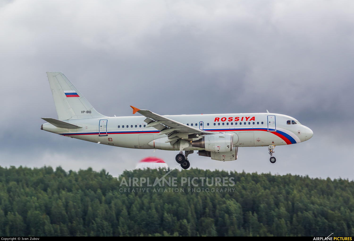 Rossiya VP-BIQ aircraft at St. Petersburg - Pulkovo