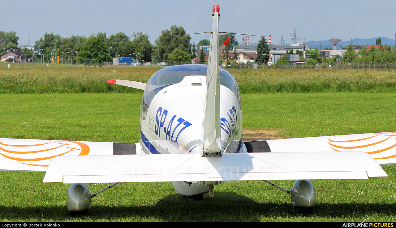 Aeroklub Ziemi Zamojskiej SP-AZZ aircraft at Krosno