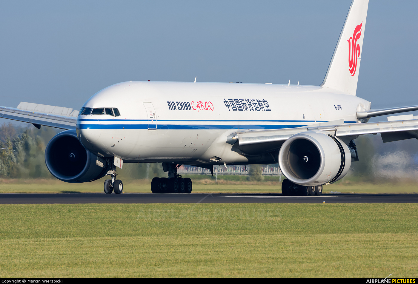 Air China Cargo B-2091 aircraft at Amsterdam - Schiphol