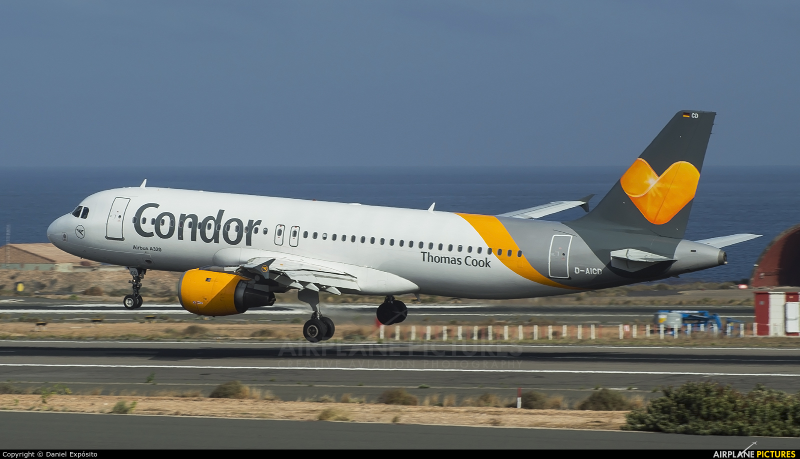 Condor D-AICD aircraft at Las Palmas de Gran Canaria