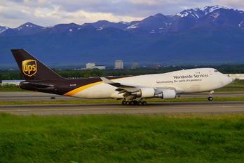 N577UP - UPS - United Parcel Service Boeing 747-400F, ERF