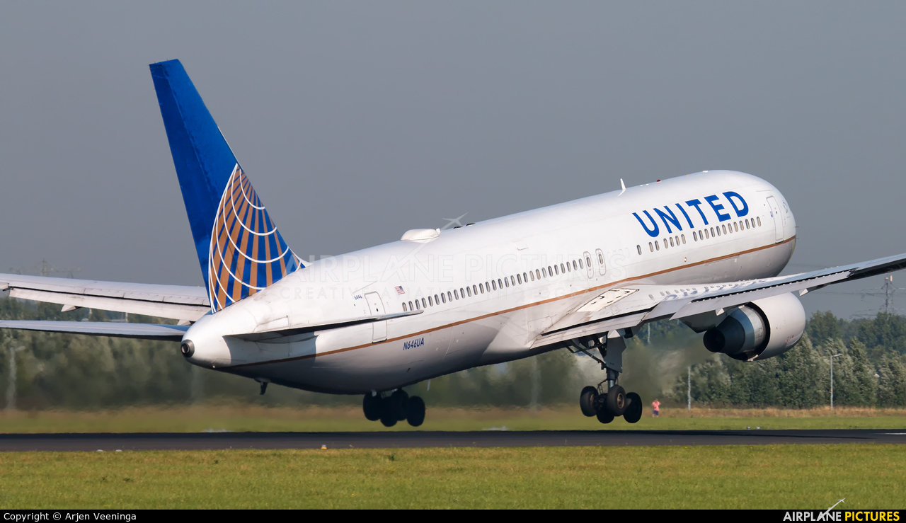 United Airlines N646UA aircraft at Amsterdam - Schiphol