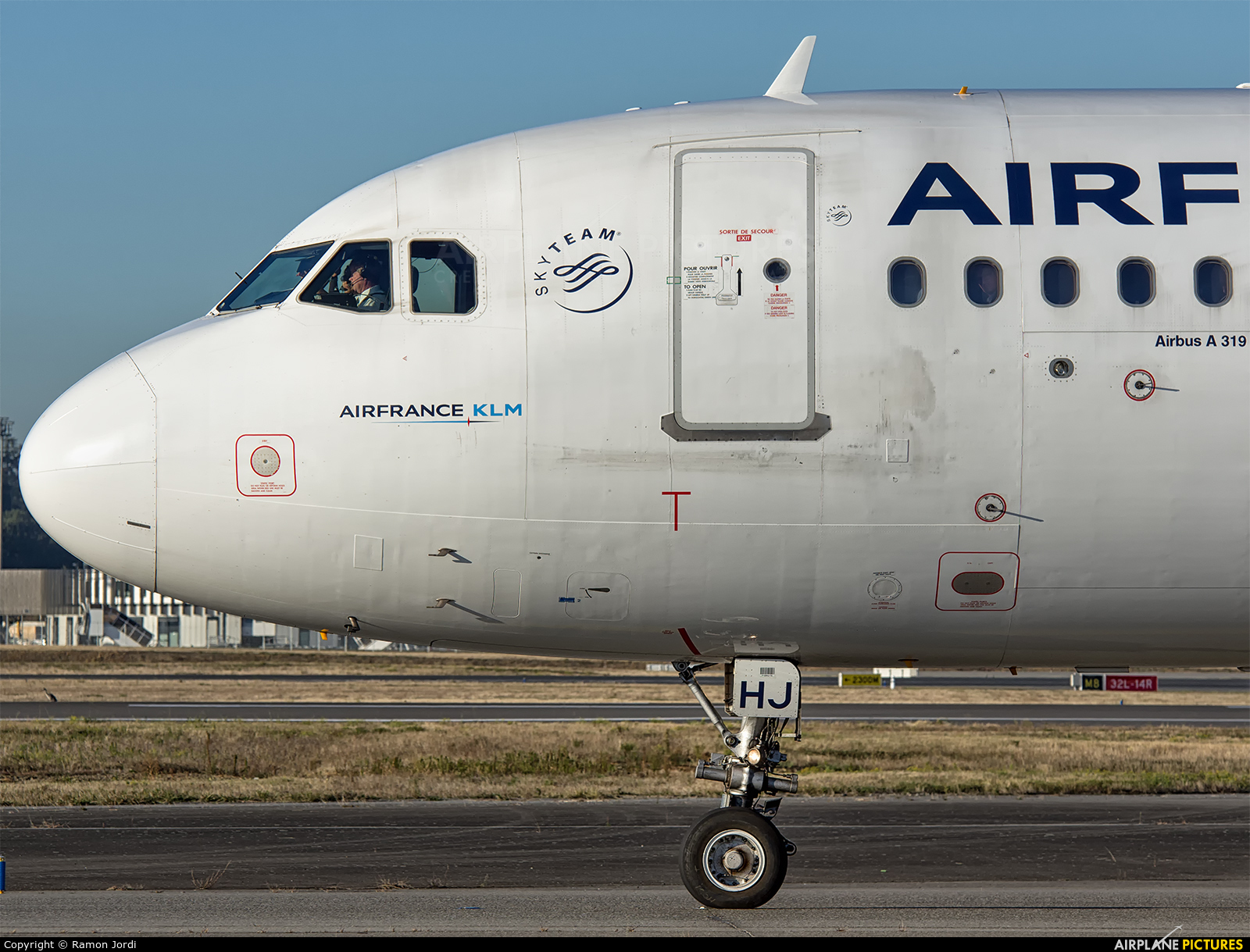 Air France F-GRHJ aircraft at Toulouse - Blagnac