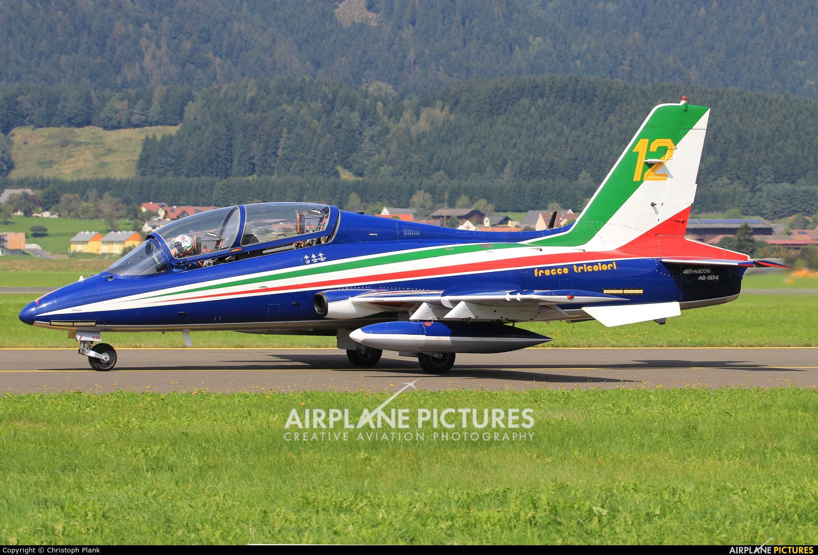 Italy - Air Force "Frecce Tricolori" MM55055 aircraft at Zeltweg