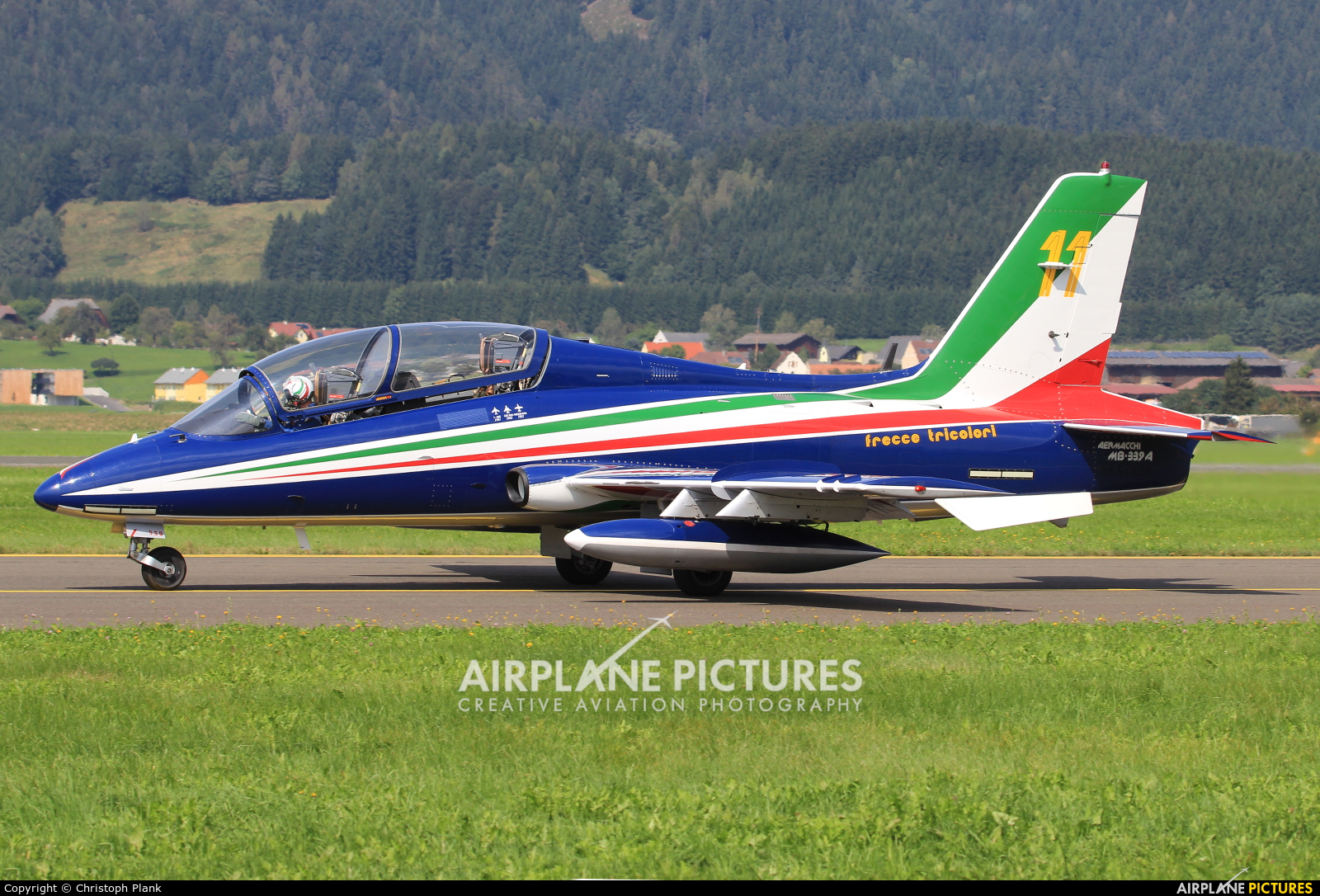 Italy - Air Force "Frecce Tricolori" MM54539 aircraft at Zeltweg