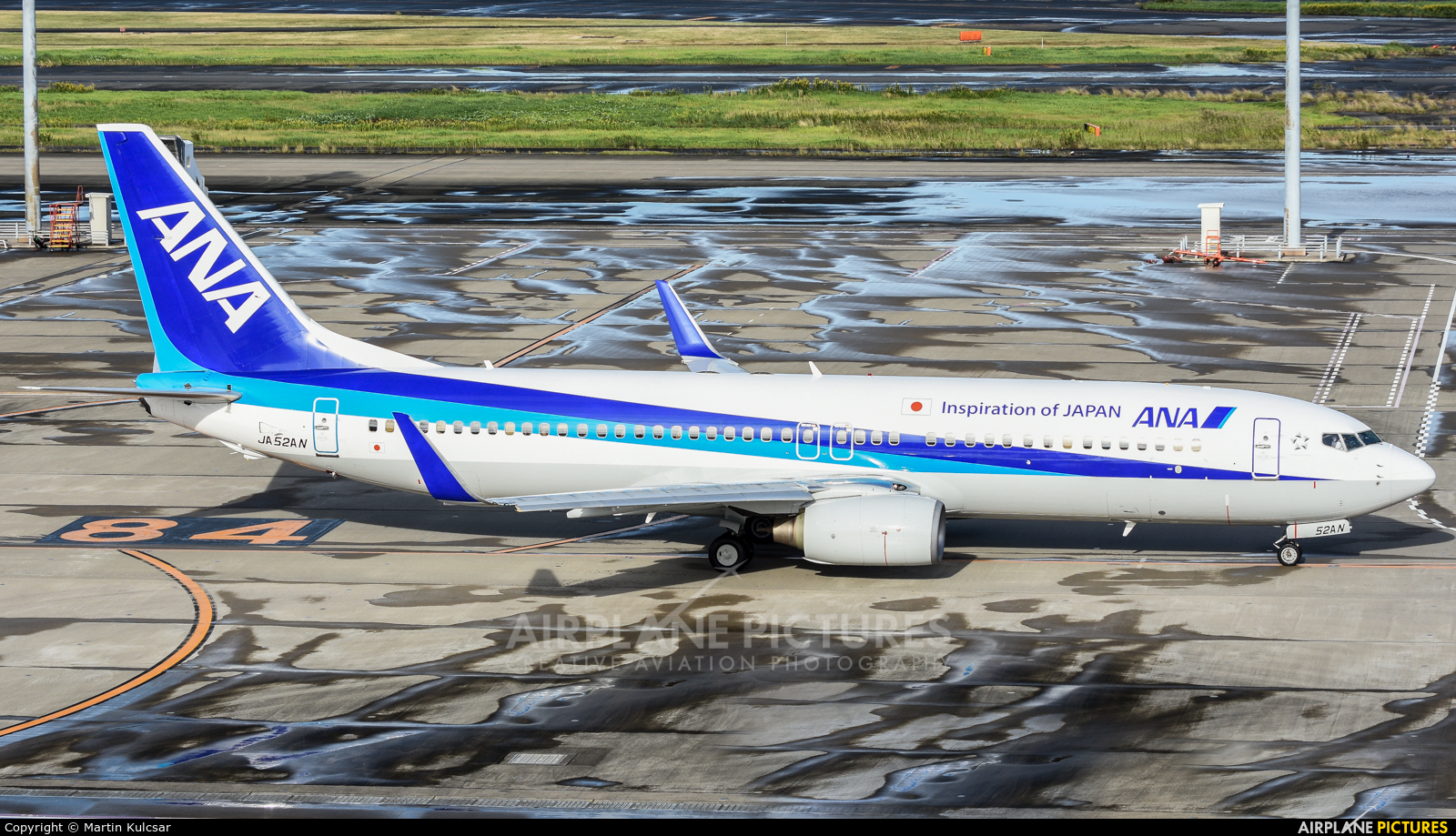 ANA - All Nippon Airways JA52AN aircraft at Tokyo - Haneda Intl