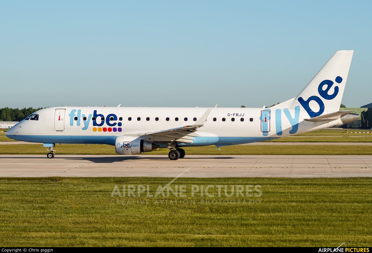 Flybe G-FBJJ aircraft at Manchester