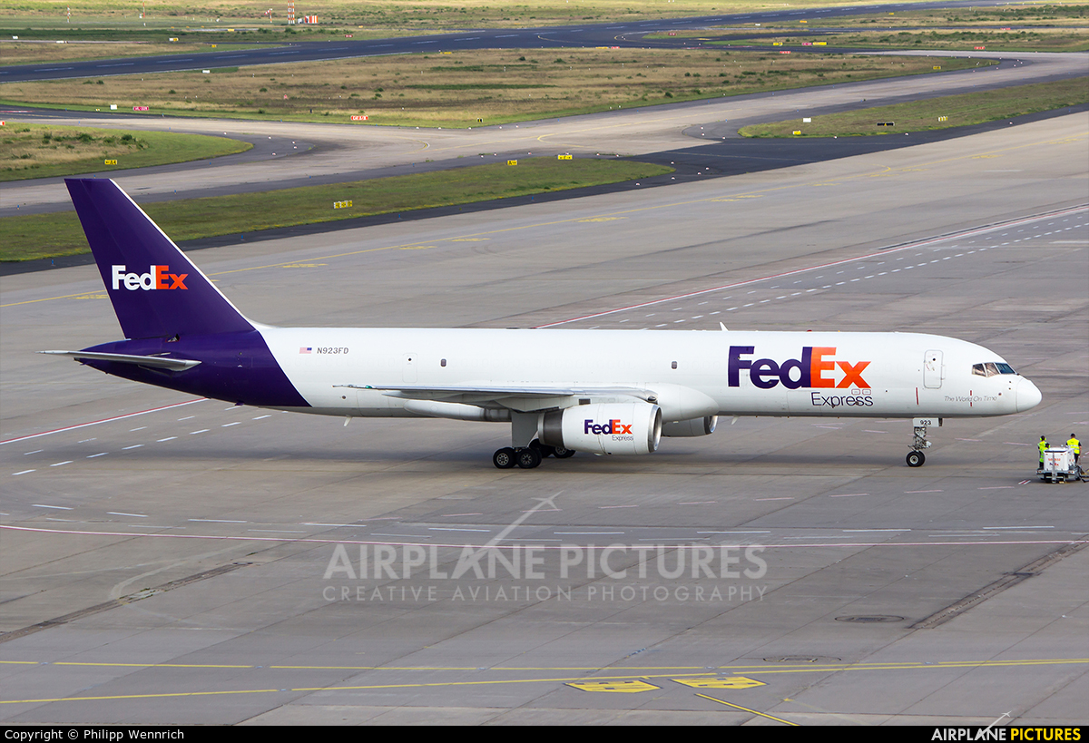 FedEx Federal Express N923FD aircraft at Cologne Bonn - Konrad Adenauer