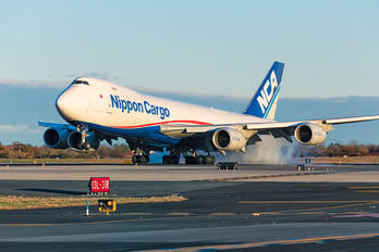 JA17KZ - Nippon Cargo Airlines Boeing 747-8F