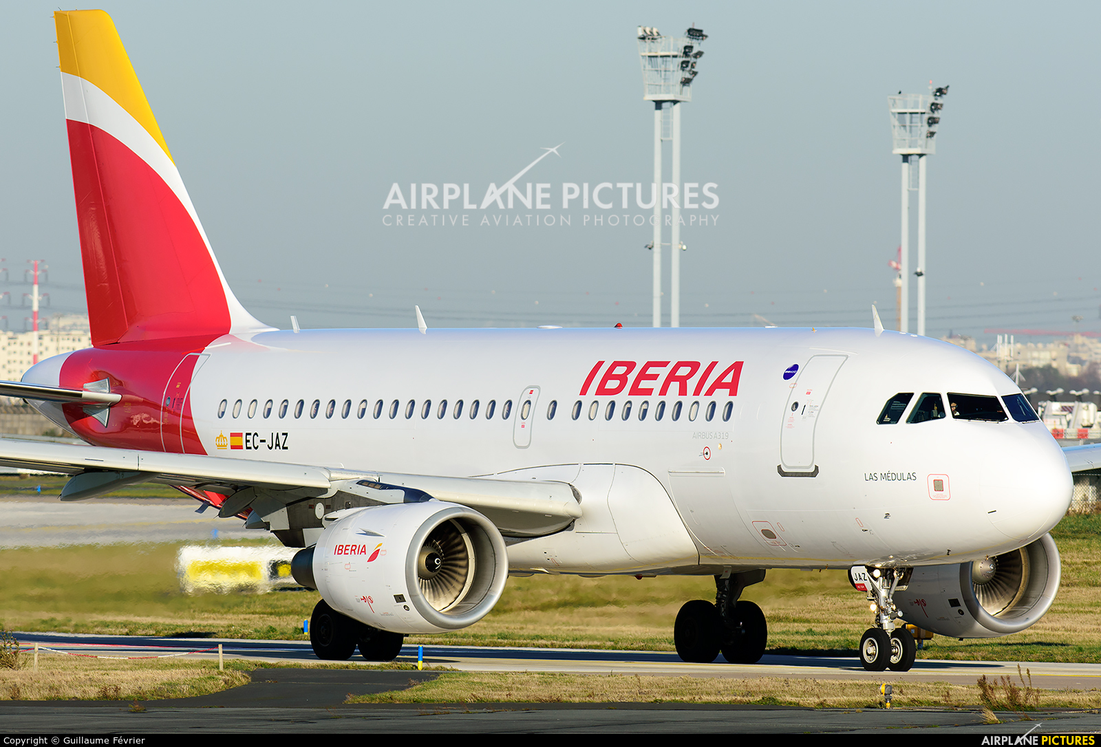 Iberia EC-JAZ aircraft at Paris - Orly