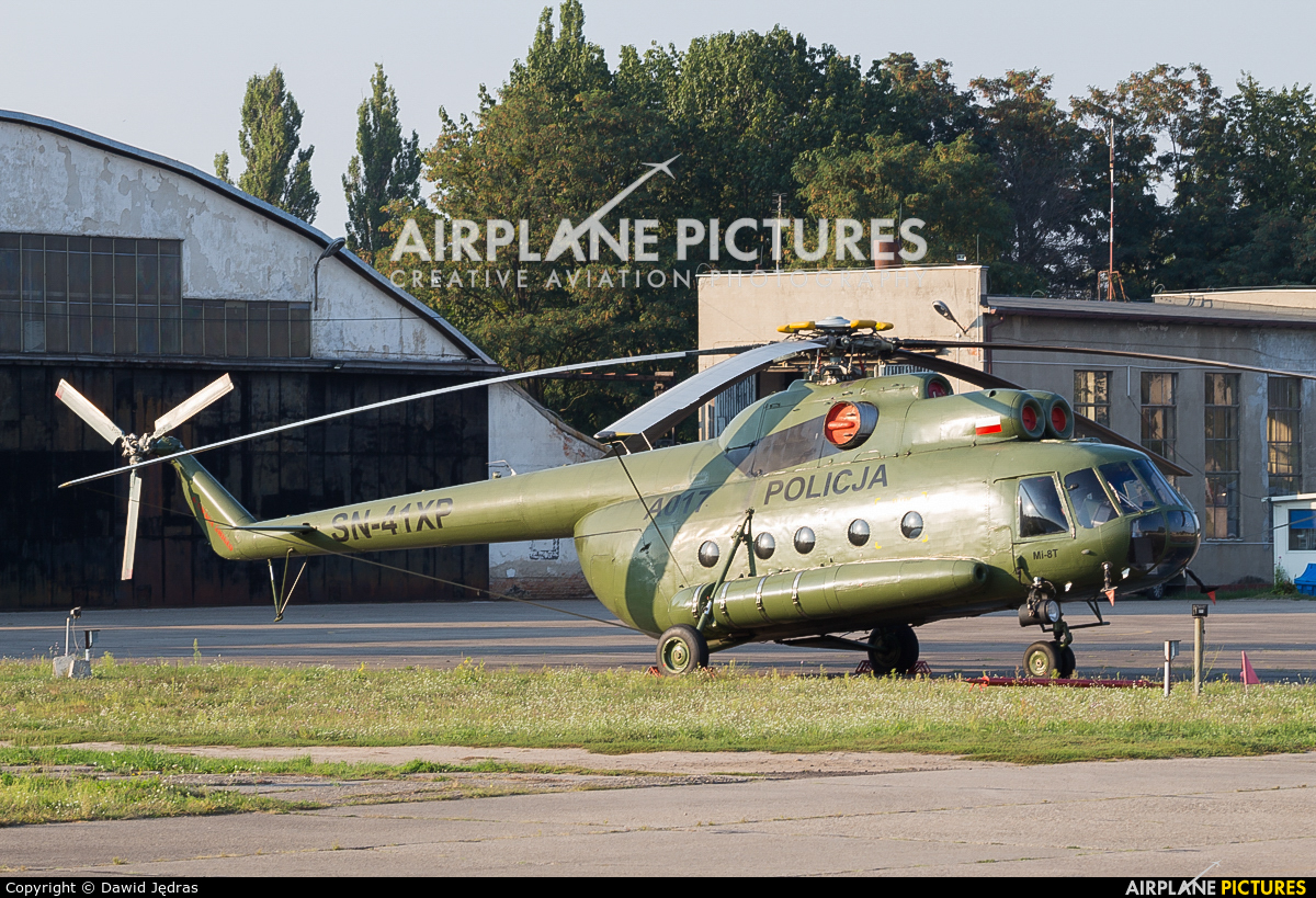 Poland - Police SN-41XP aircraft at Warsaw - Babice