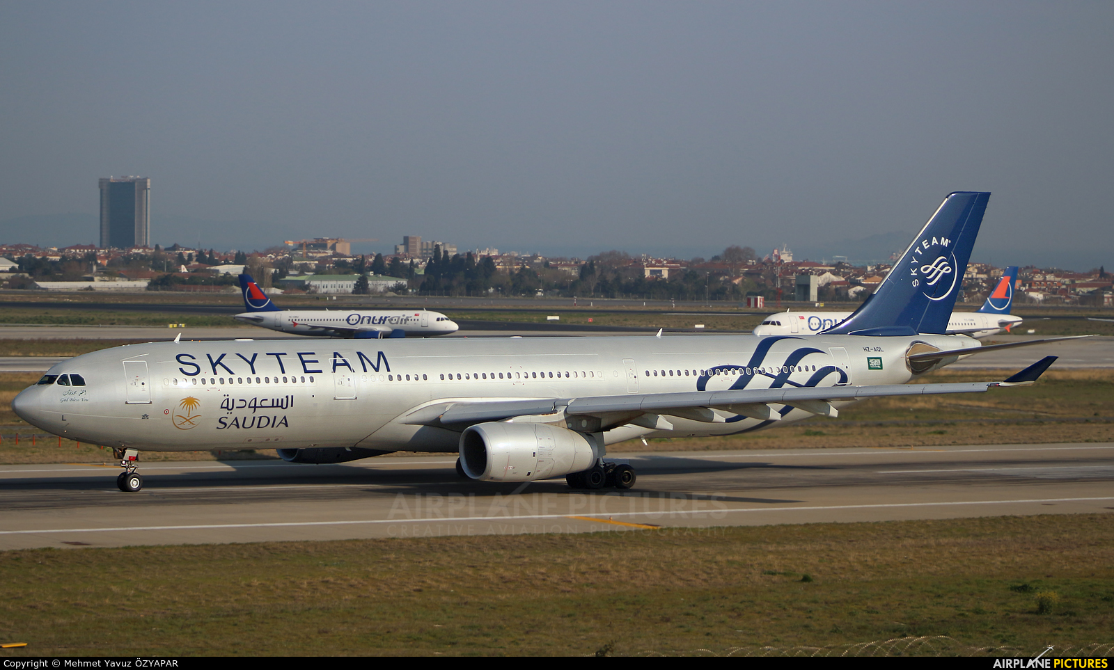 Saudi Arabian Airlines HZ-AQL aircraft at Istanbul - Ataturk