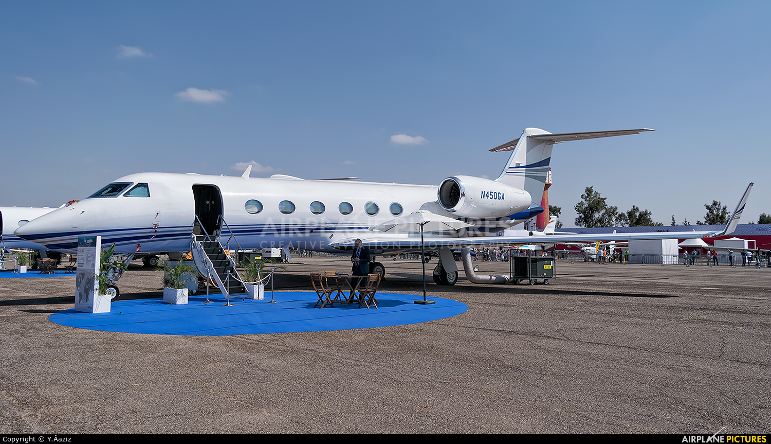 Gulfstream Aerospace Service Corp N450GA aircraft at Marrakech - Menara