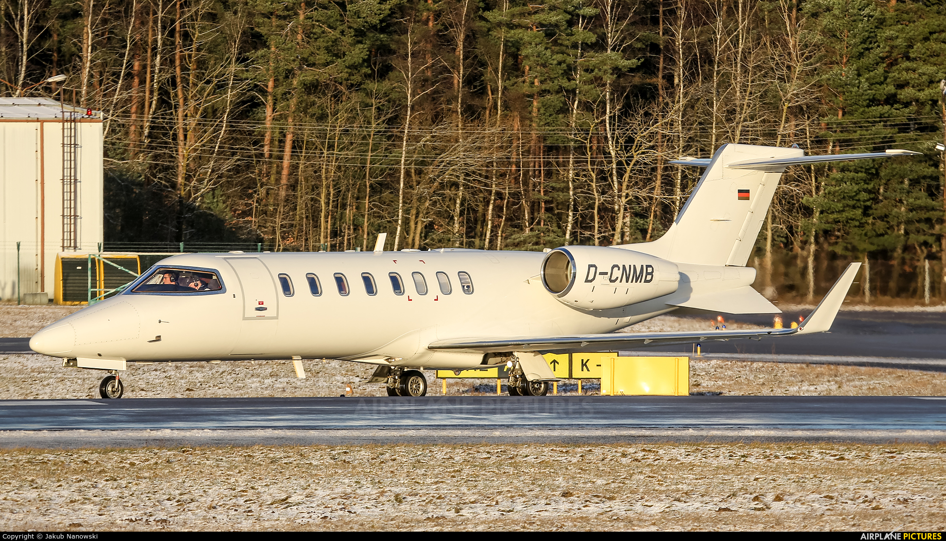 Private D-CNMB aircraft at Gdańsk - Lech Wałęsa