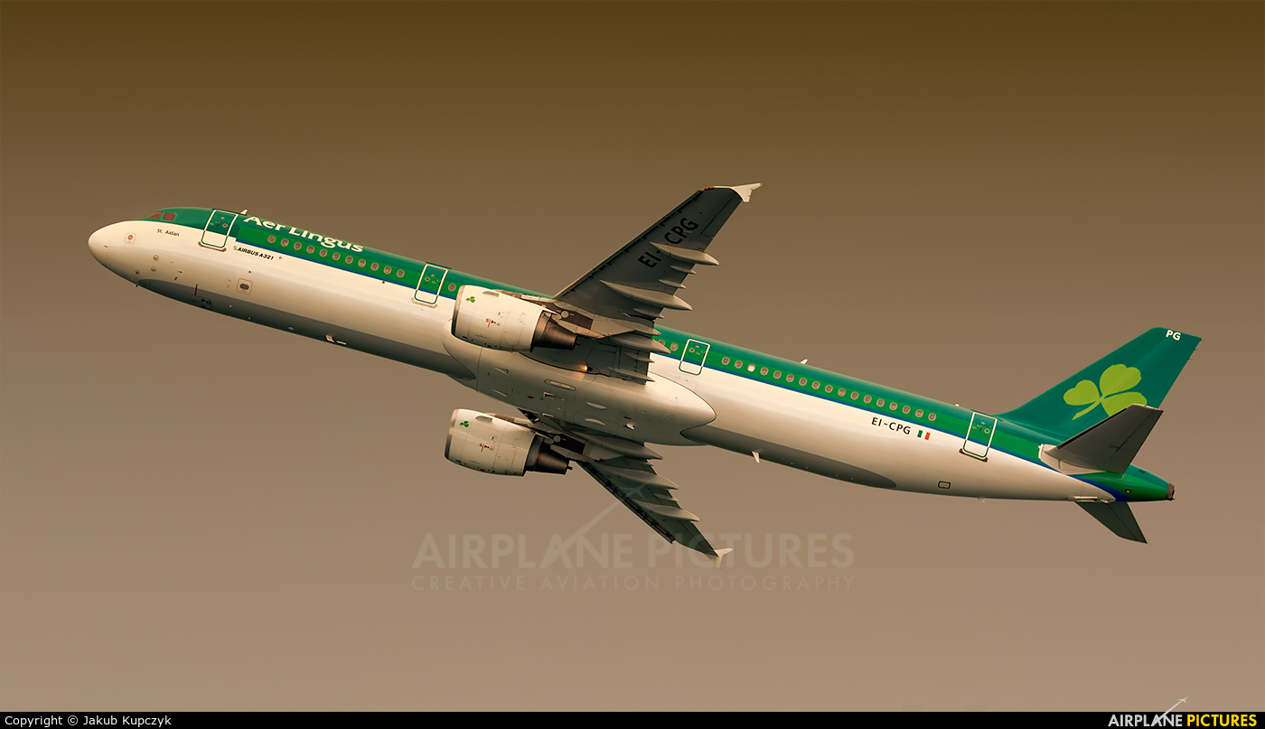 Aer Lingus EI-CPG aircraft at Dublin