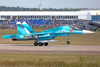 38 RED - Russia - Air Force Sukhoi Su-34