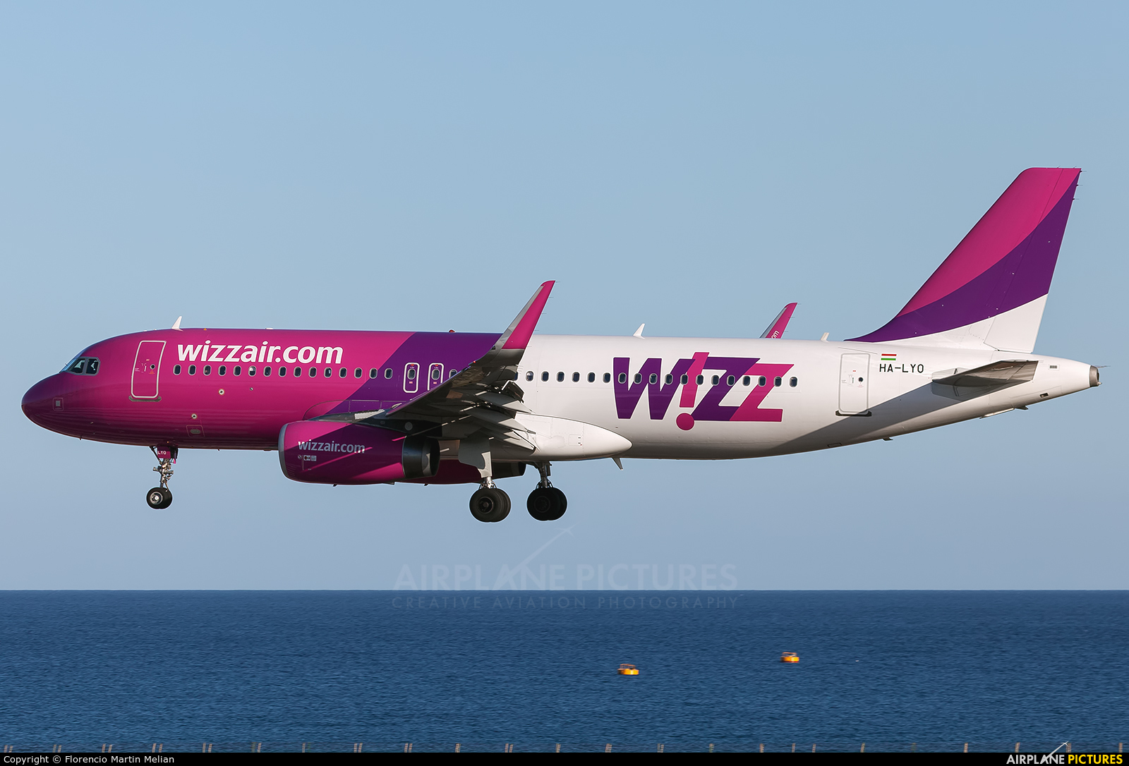Wizz Air HA-LYO aircraft at Lanzarote - Arrecife