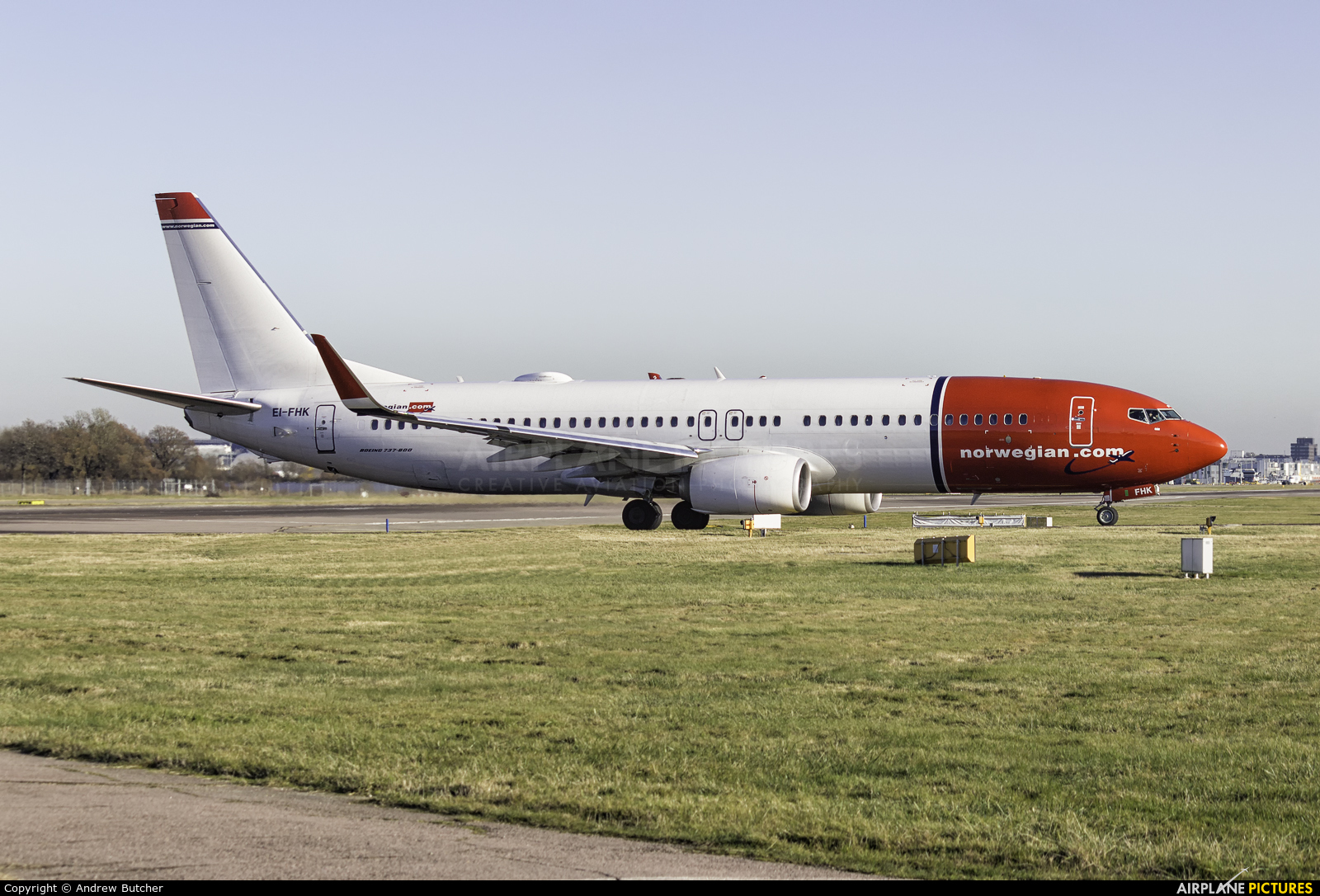 Norwegian Air International EI-FHK aircraft at London - Gatwick