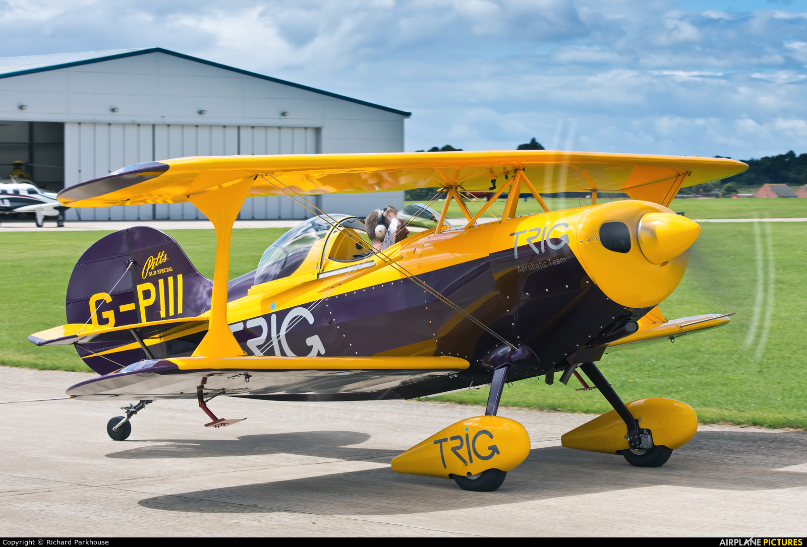 Private G-PIII aircraft at Northampton / Sywell
