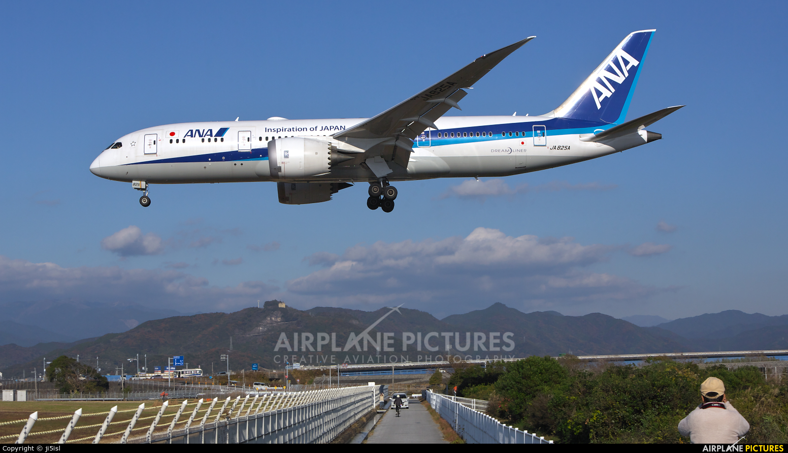 ANA - All Nippon Airways JA825A aircraft at Kōchi
