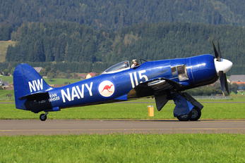 F-AZXJ - Private Hawker Sea Fury FB.11