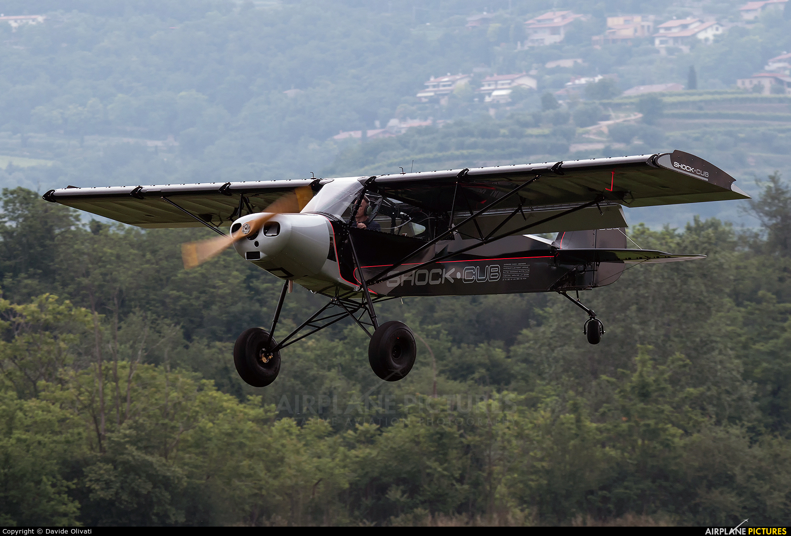 Private I-X000 aircraft at Verona - Boscomantico