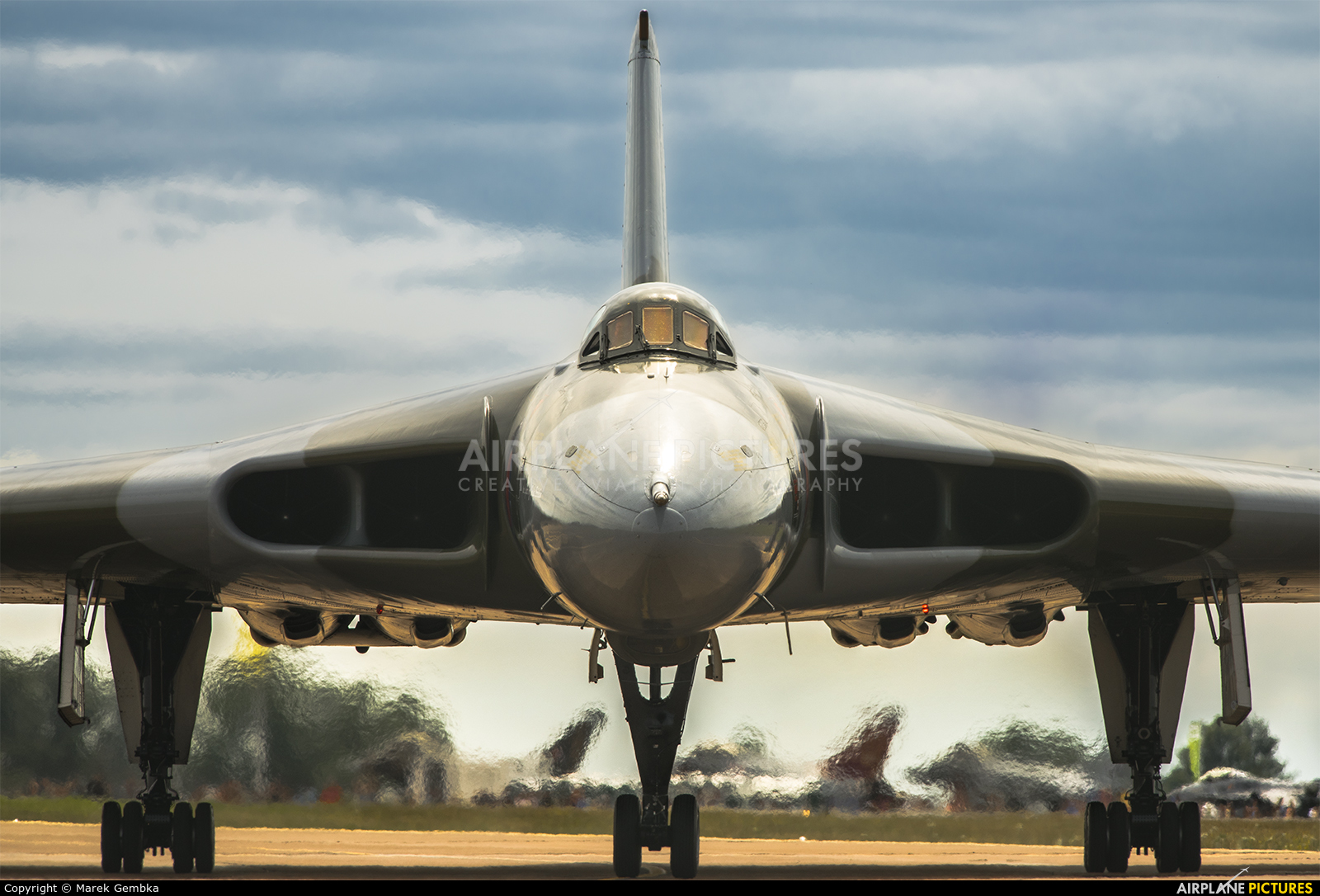 Vulcan to the Sky Trust XH558 aircraft at Fairford