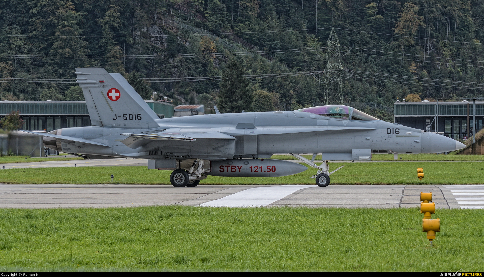 Switzerland - Air Force J-5016 aircraft at Meiringen