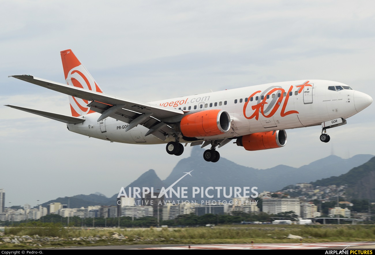 GOL Transportes Aéreos  PR-GOR aircraft at Rio de Janeiro - Santos Dumont