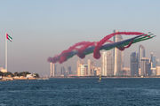 Airshow celebrating the UAE's (United Arab Emirates) 45th anniversary title=