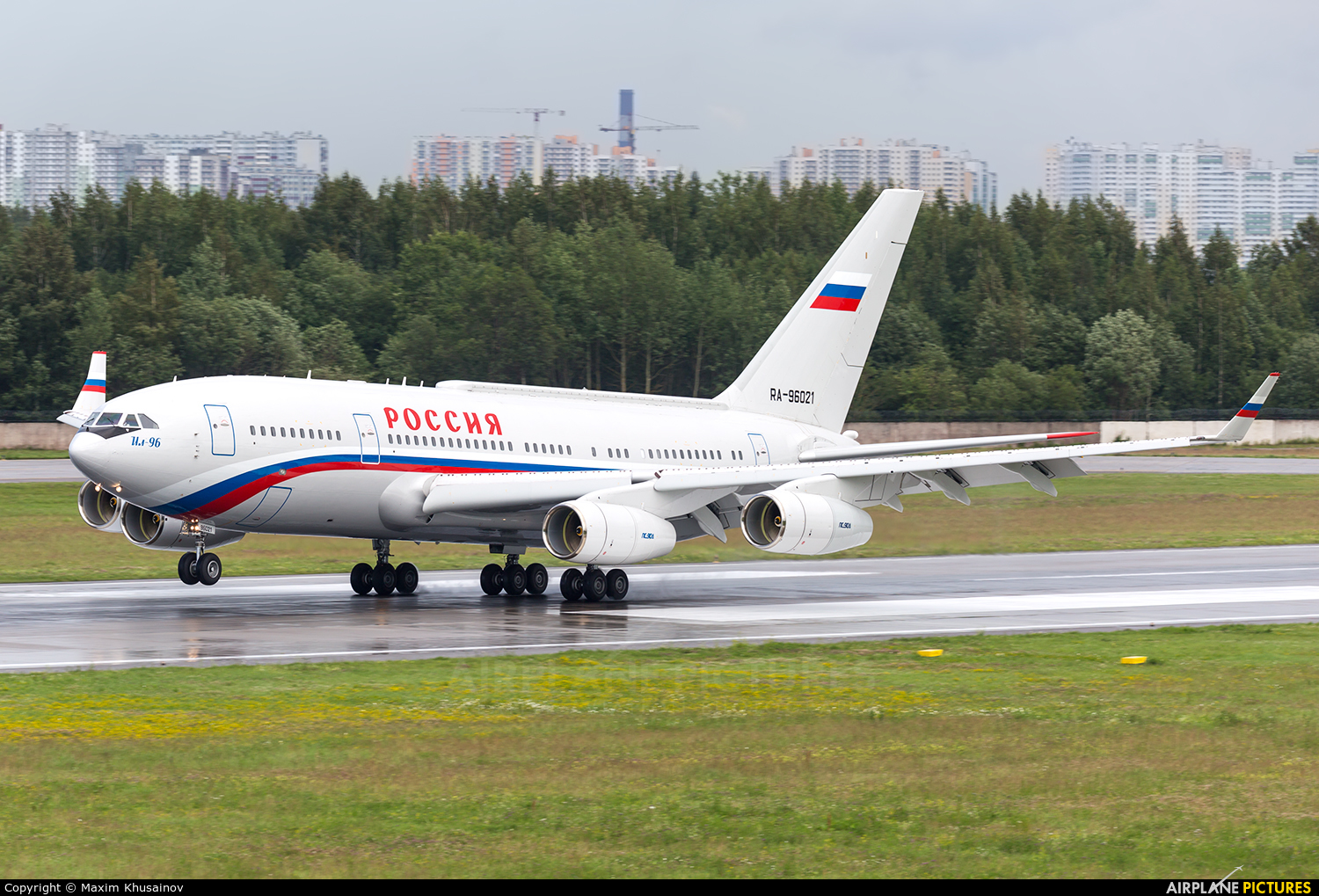 Rossiya RA-96021 aircraft at St. Petersburg - Pulkovo