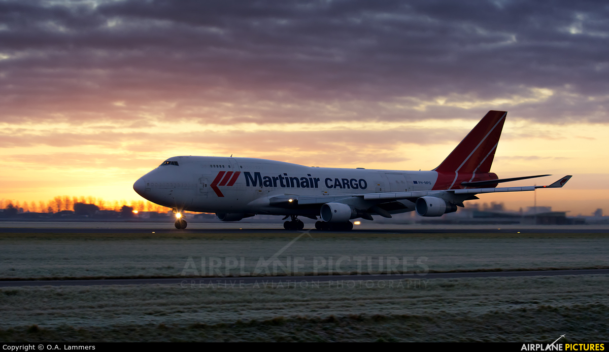 Martinair Cargo PH-MPS aircraft at Amsterdam - Schiphol