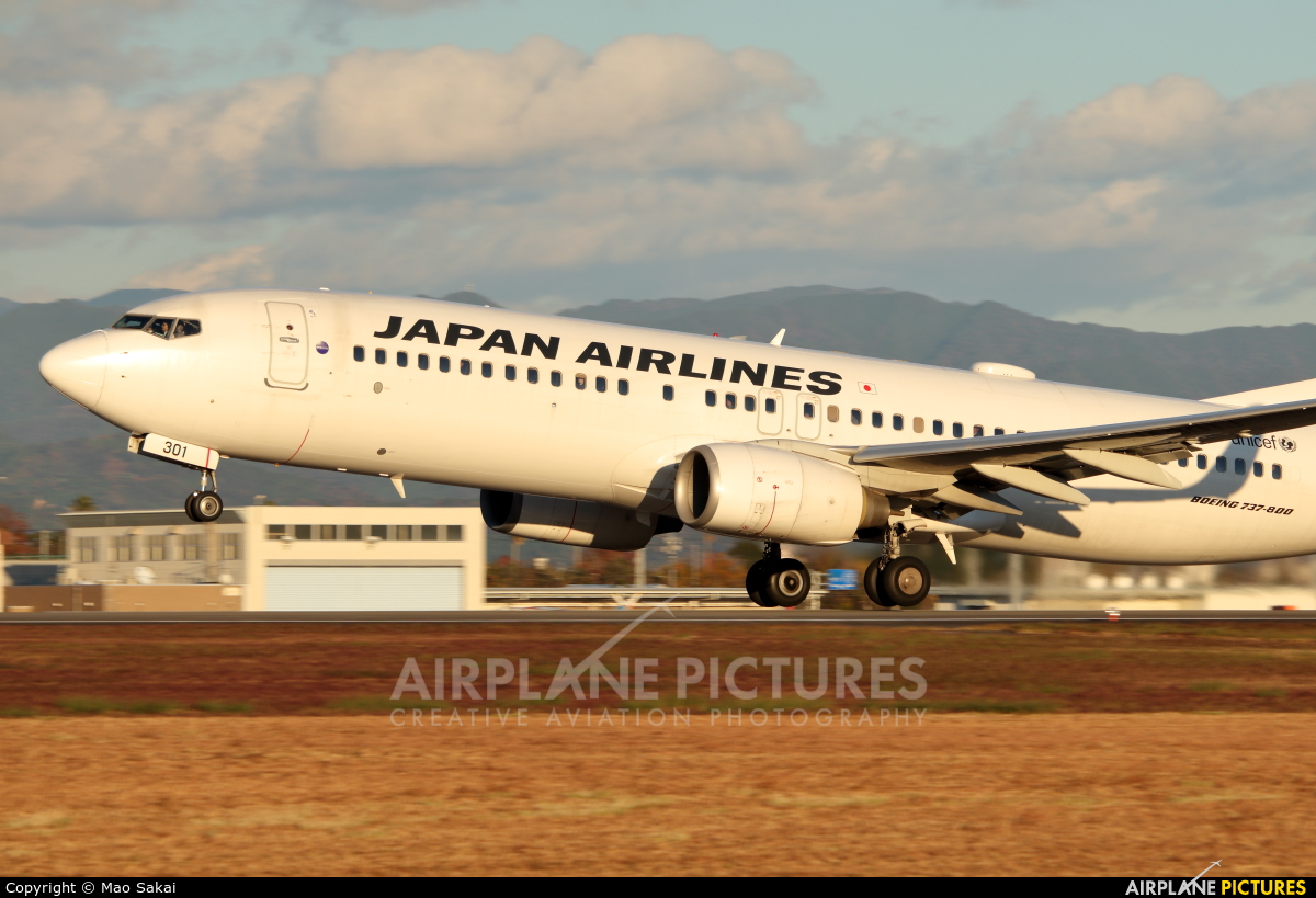 JAL - Japan Airlines JA301J aircraft at Kōchi