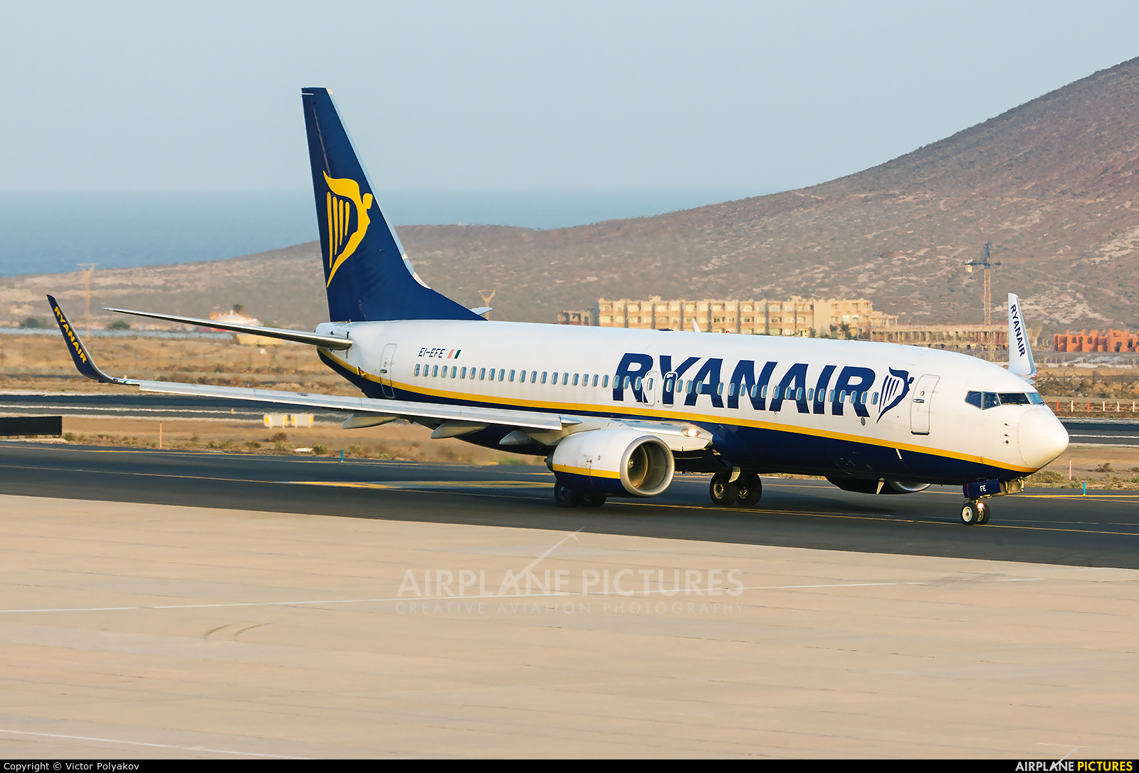 Ryanair EI-EFE aircraft at Tenerife Sur - Reina Sofia