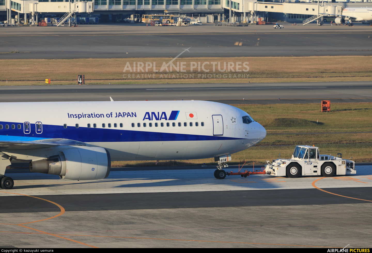 ANA - All Nippon Airways JA8674 aircraft at Fukuoka