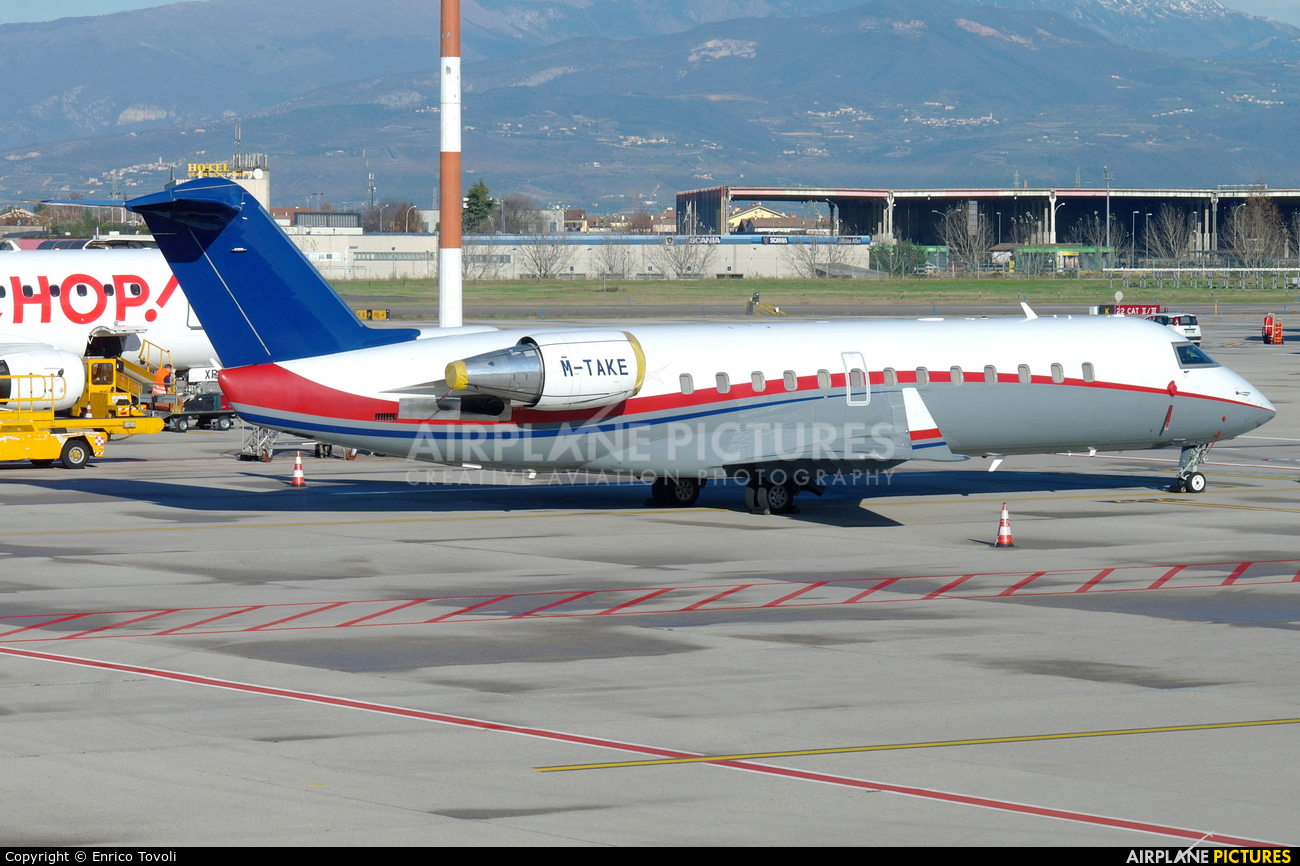 Private M-TAKE aircraft at Verona - Villafranca