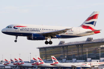 G-EUPZ - British Airways Airbus A319