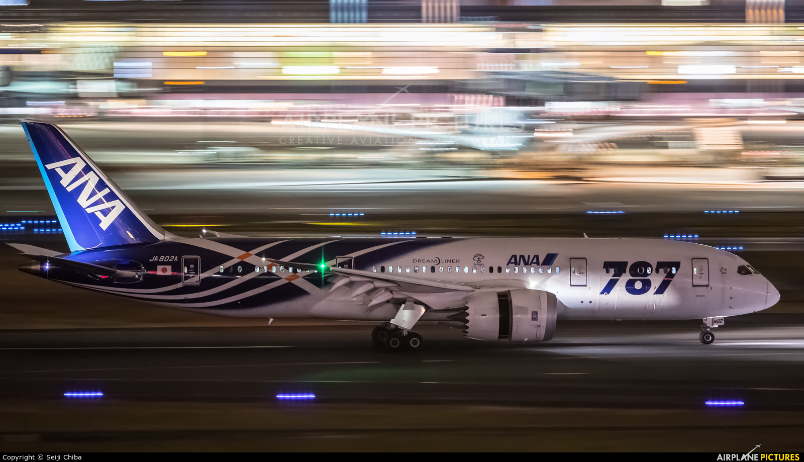ANA - All Nippon Airways JA802A aircraft at Tokyo - Haneda Intl