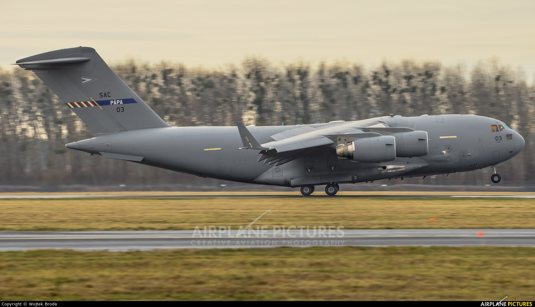 Strategic Airlift Capability NATO 08-0003 aircraft at Wrocław - Copernicus