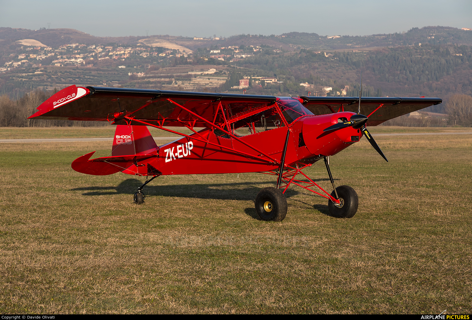 Private ZK-EUP aircraft at Verona - Boscomantico