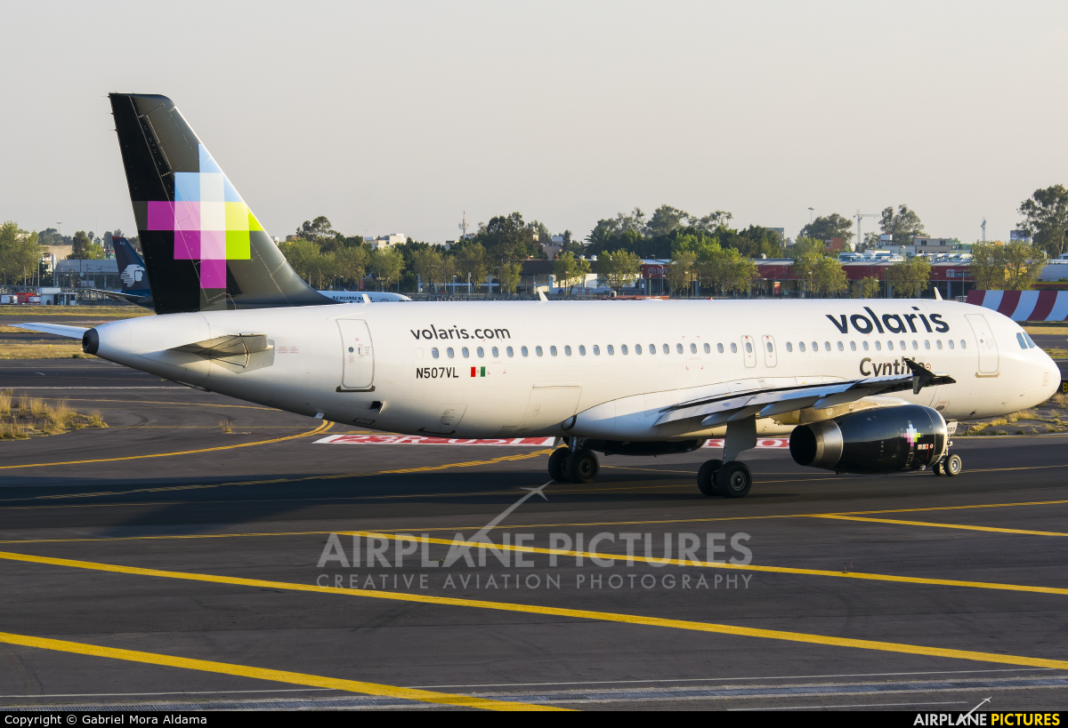 Volaris N507VL aircraft at Mexico City - Licenciado Benito Juarez Intl