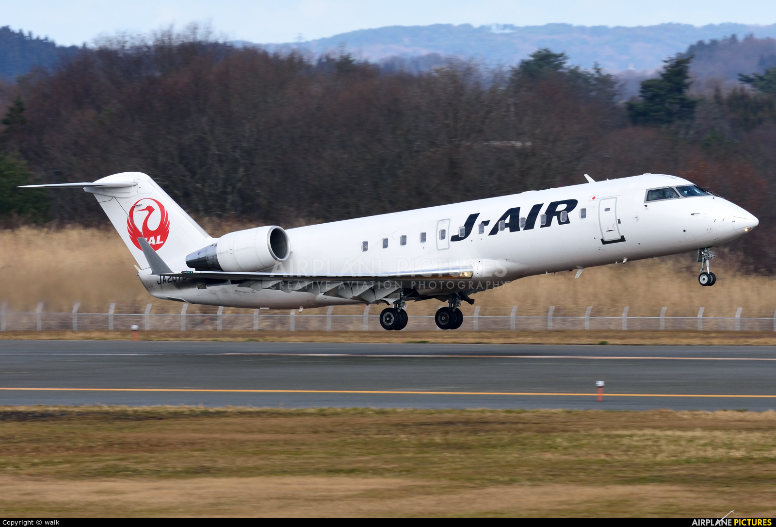 J-Air JA207J aircraft at Akita
