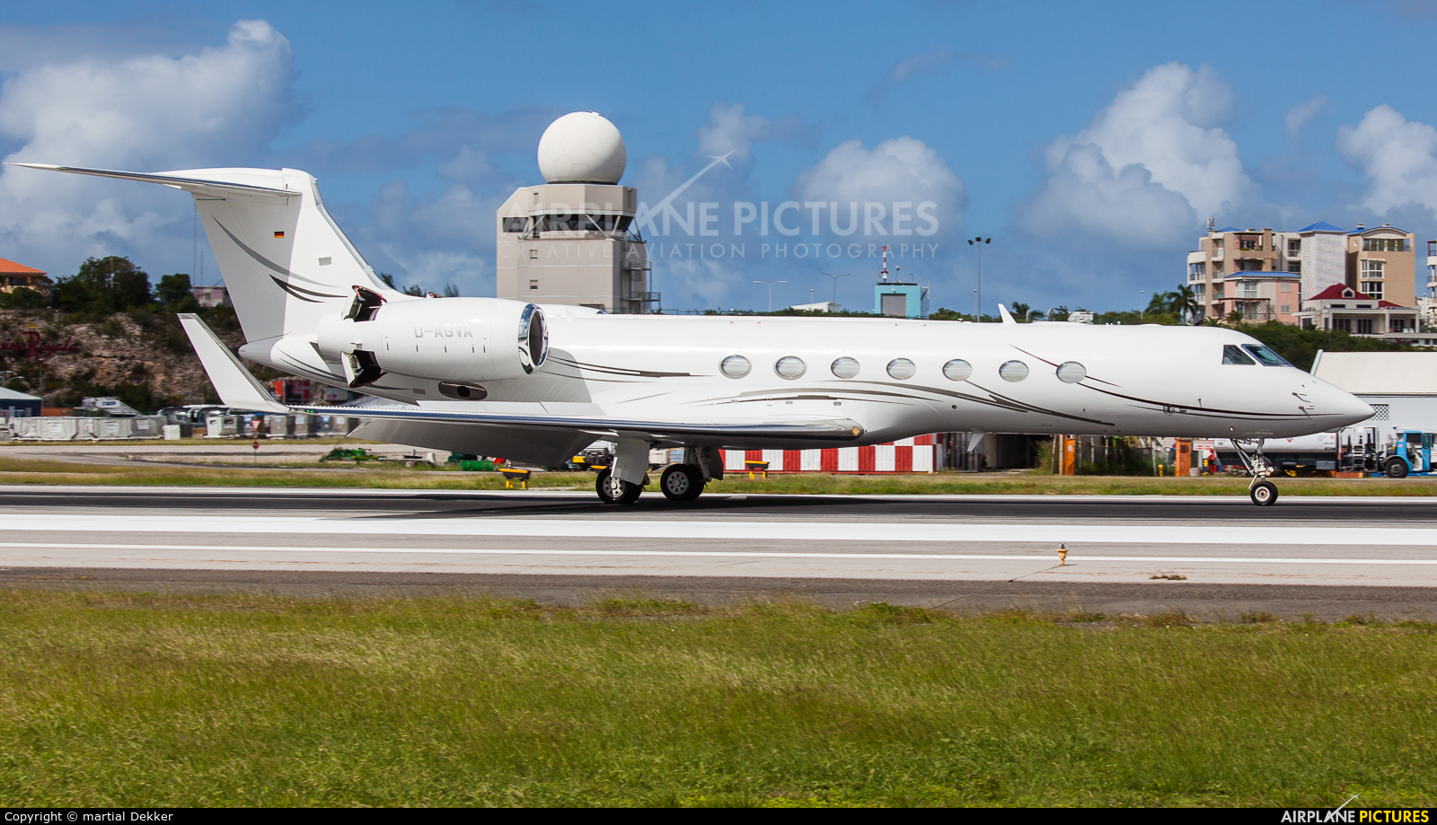 Luxaviation D-AGVA aircraft at Sint Maarten - Princess Juliana Intl
