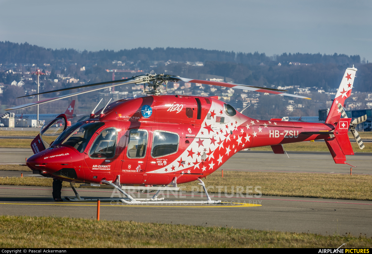 Air Zermatt HB-ZSU aircraft at Zurich